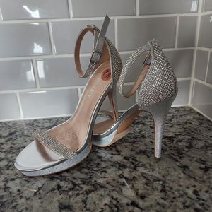 Rhinstone Dress Heels